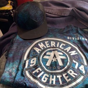 American Fighter Tee and Hat Bundle